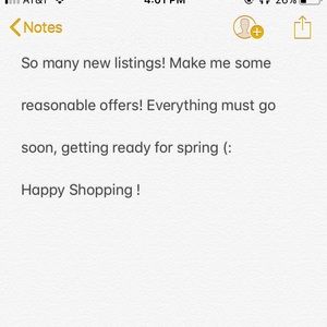 Make me some offers (: